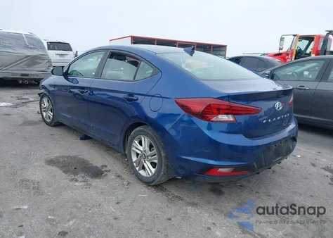 2019 Hyundai Elantra Value Edition z USA, uszkodzony, nr VIN 5NPD84LF4KH477621